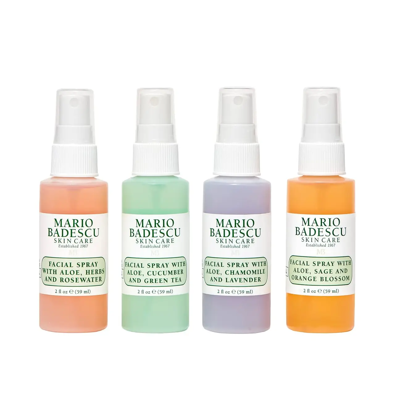 Mario Badescu Mini Mist Collection (4 x 2oz Travel Size)