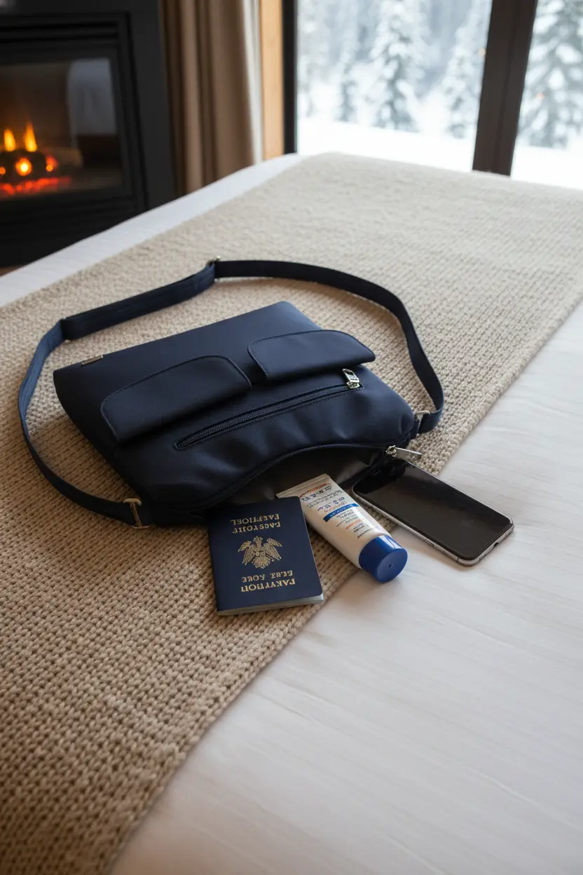 best crossbody bag for travel anti theft women — Emma everyday travel bag