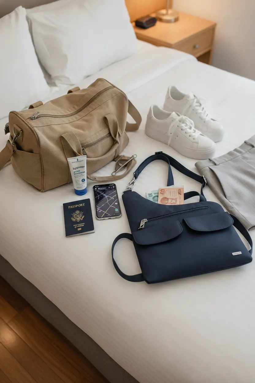 best carry on bag for laptop — Emma everyday travel bag