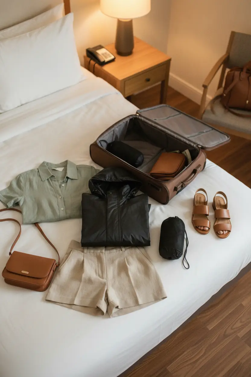 what is the best drying towel — Emma travel outfit detail